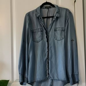 Chambray Button Up Shirt